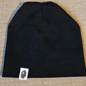 A Bathing Ape, Bape, Black Skinny Skullcap Youth